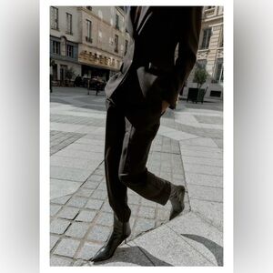 Zara Black Straight Leg Ankle Pants – Size 27 (US 4)